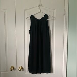 H&M black sheath dress with bow back detail, Size 4
